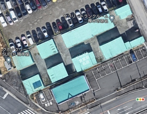 上空からみた恩名施設